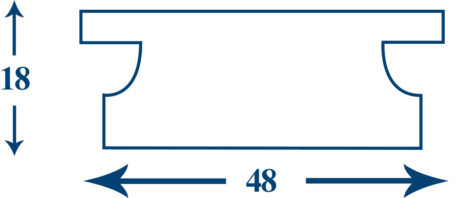 48 x 18 x 04
