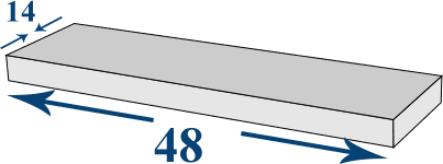 48 x 14 x 4