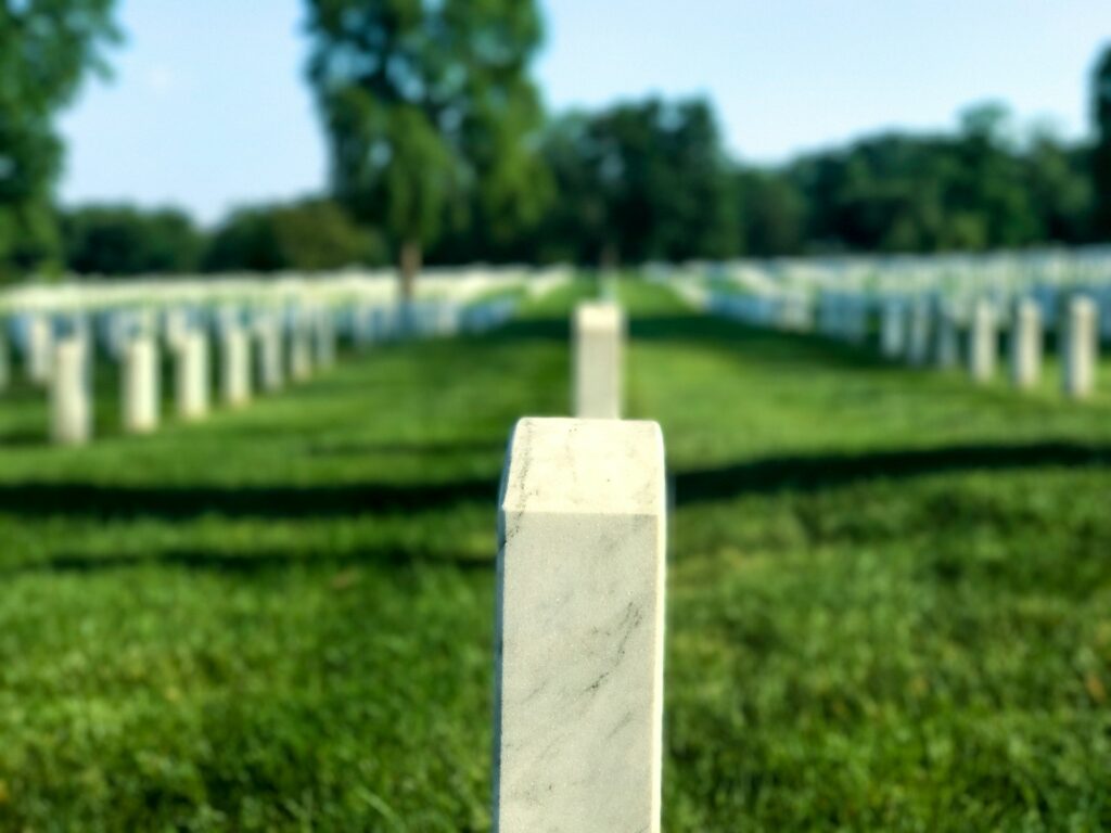 headstones in Michigan