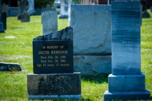 Gravestone Markers in Michigan